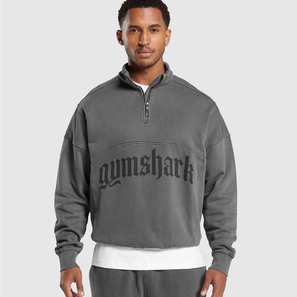 gymshark | men’s quarter zip | size small
